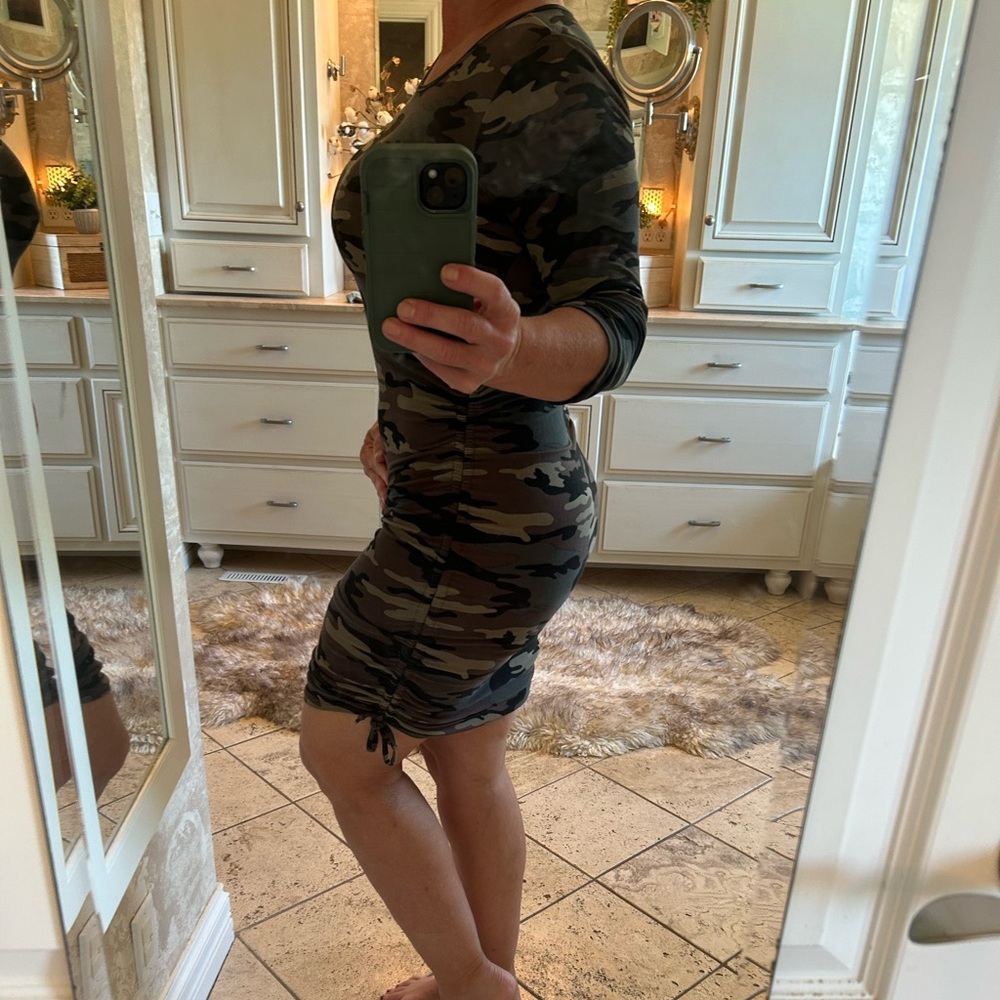 J for Justify Camouflage EUC dress